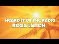 Austin & Ally - Heard It On The Radio (Lyrics)