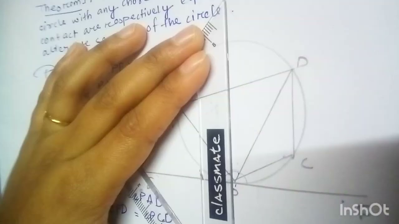 Advanced Mathematics CLASS 10 CH 8 THEOREM 8.1.1 PT-1