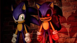 Мульт Sonic infected with the EXE virus 7 different statuses Sonicexe