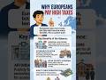 Why Europeans Pay High Taxes 💶 (Simple Explanation)