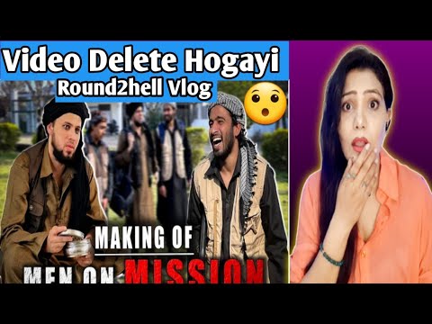 Making Of Men On Mission (MOM) | Dreamque Raj | @Round2hellVlog | R2h Vlog reaction 😄