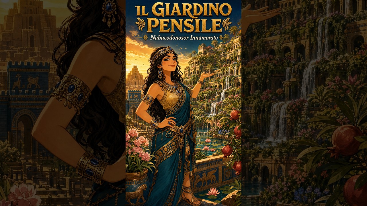 Cover IL GIARDINO PENSILE  (2)🌿 Ha spostato un fiume per amore. Lei ha detto: "Mah." | Ballata Babilonese