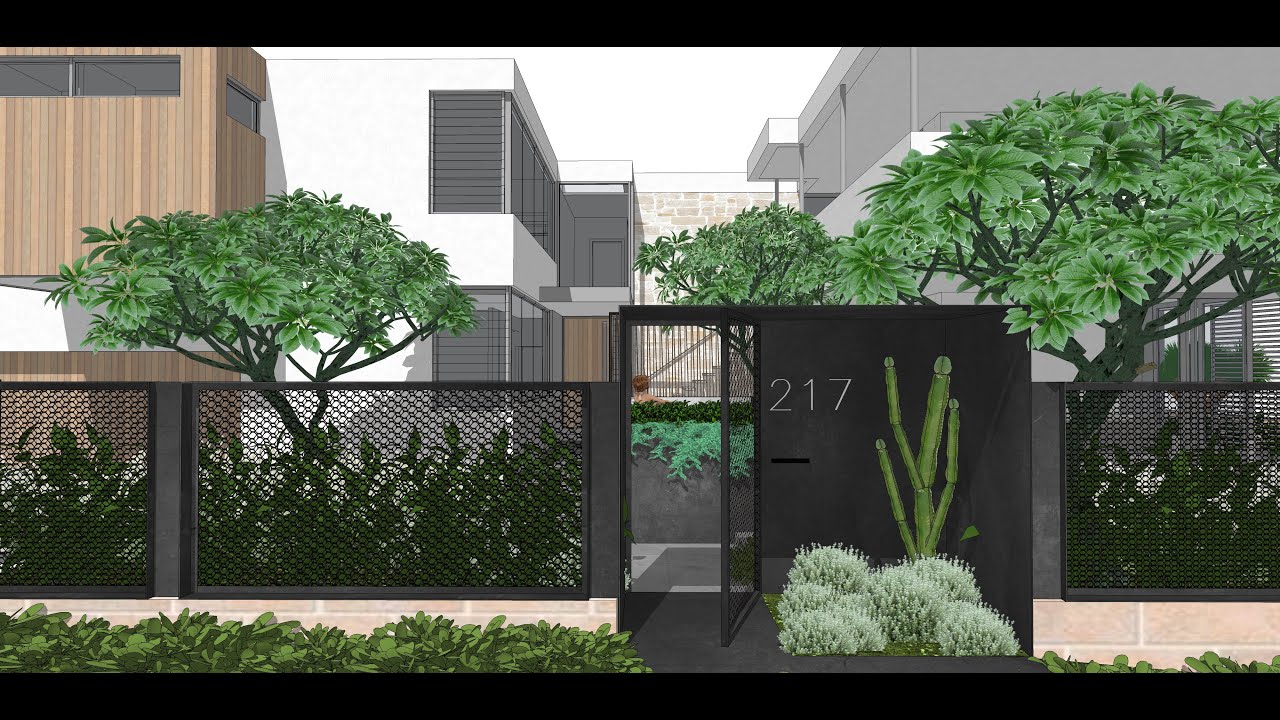 Tim Davies Landscaping - North Beach Landscape Design Flythrough