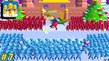 Gun Clash 3D - Gameplay (iOS, Android) Walkthrough Part 7 | Level 41 - 50