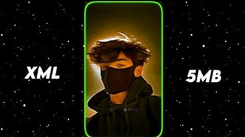 NEW TRENDING VIDEO🖤🌸 - XML FILE - ALIGHT MOTION PRESET @nahid34x