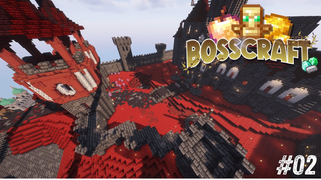 BossCraft | Minecraft SMP | Episode 2 - The Fire Kingdom! - YouTube