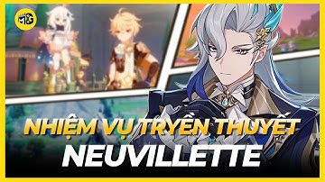 Chi Tiết Nhiệm Vụ Truyền Thuyết QUÁ KHỨ CỦA NEUVILLETTE | Genshin Impact