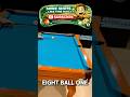 Precision Bank Shot Saves The 8-Ball 💯 #PoolSkills #BankShot #Shorts