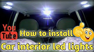 Interior led lights || Dome light In Maruti 800