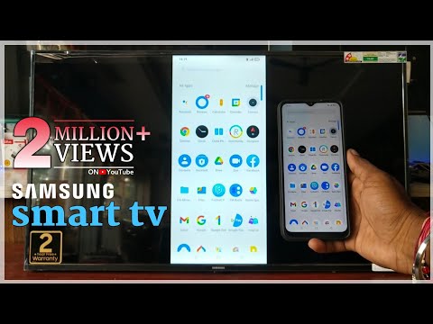 Samsung smart TV screen mirroring| how to connect mobile in Samsung smart tv| ScreenMirrori. explain