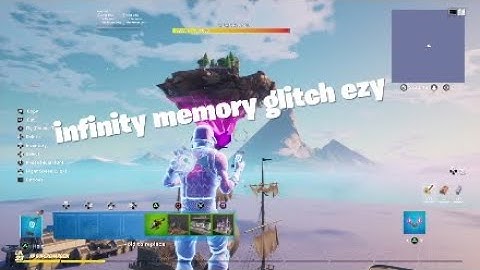 Infinity memory glitch super easy |FORTNITE CREATIVE