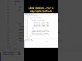 “LINQ Aggregation Methods in 50 Sec 🔥#csharp #linq #dotnet #coding #interview #developer #shorts