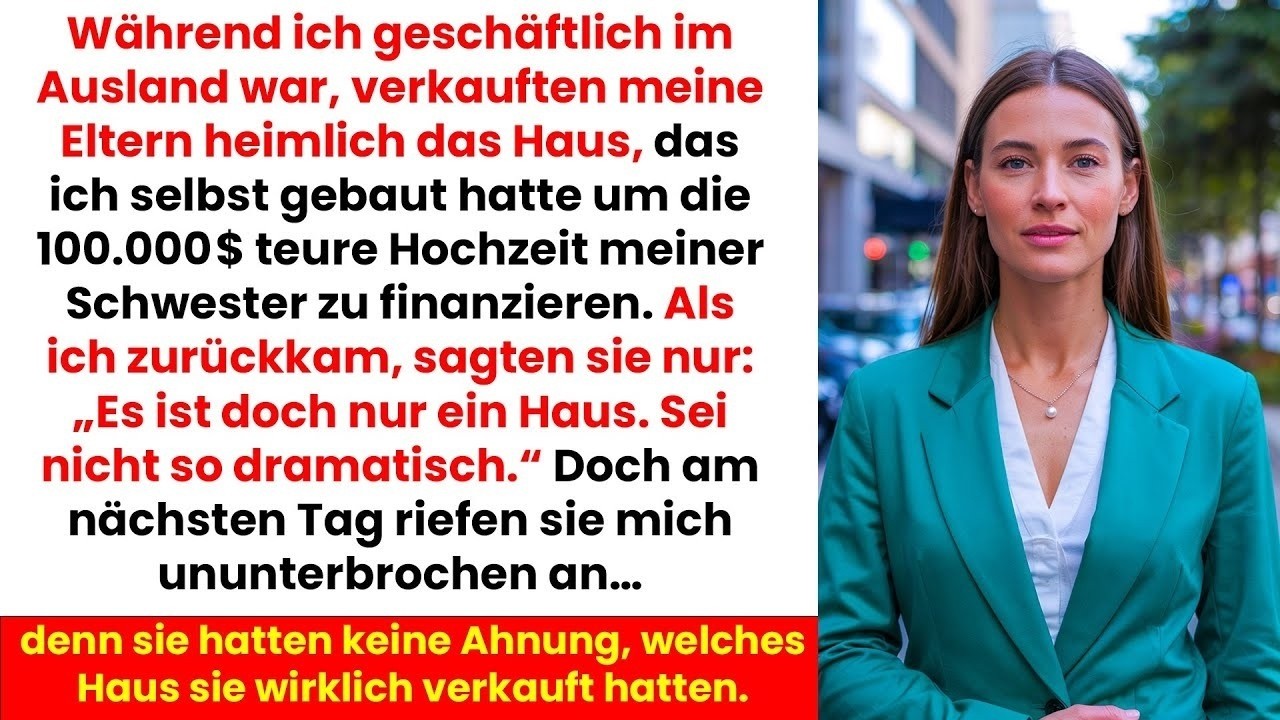 Ich stand in einem medizinischen Zelt in Ruanda, als ich die E-Mail öffnete: „Bestätigung Ihres Immobilienverkaufs.“ Mein Haus. Die Titelgesellschaft schrieb, dass alles eingereicht sei – von...