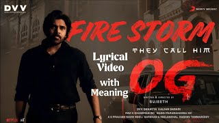 Firestrom || Lyrical with meaning @viswanathvamshi3850 