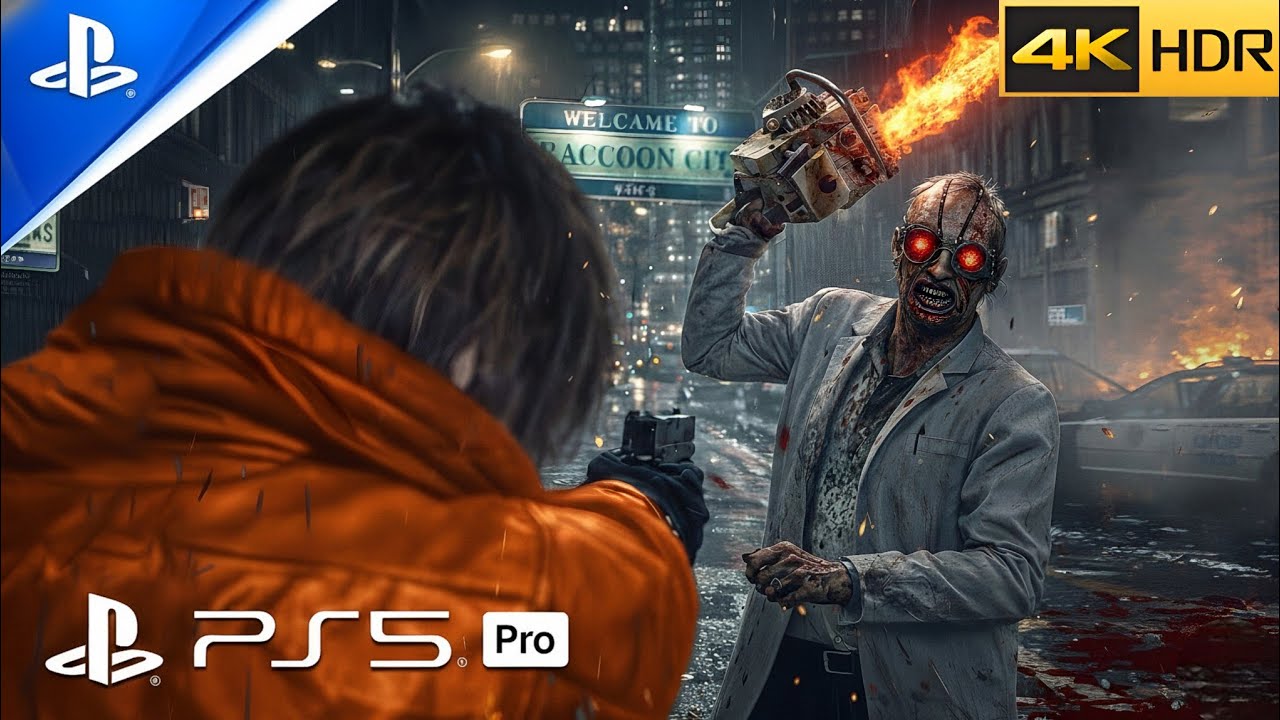 RESIDENT EVIL 9 REQUIEM - New Leon And Grace Combat Gameplay Demo [4K 60FPS]