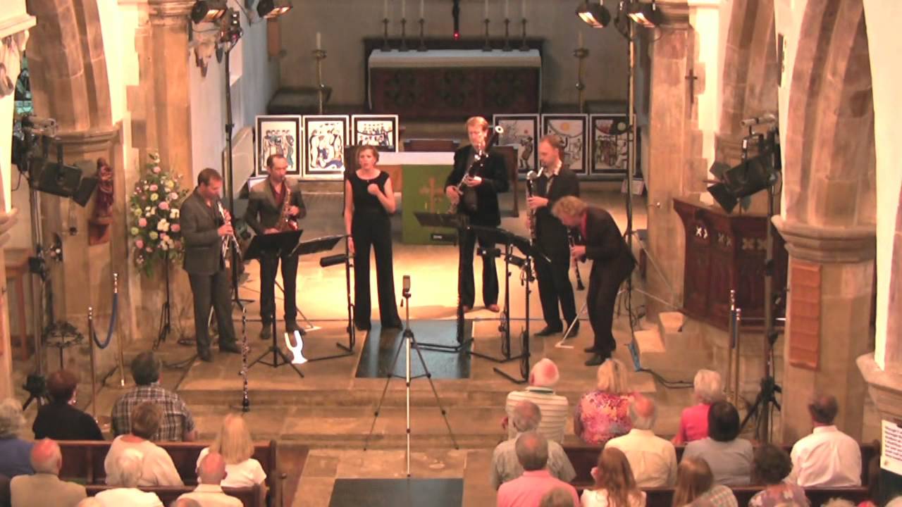 Britten 'Funeral Blues' Cora Burggraaf & Calefax, Holt Festival 2012 YouTube