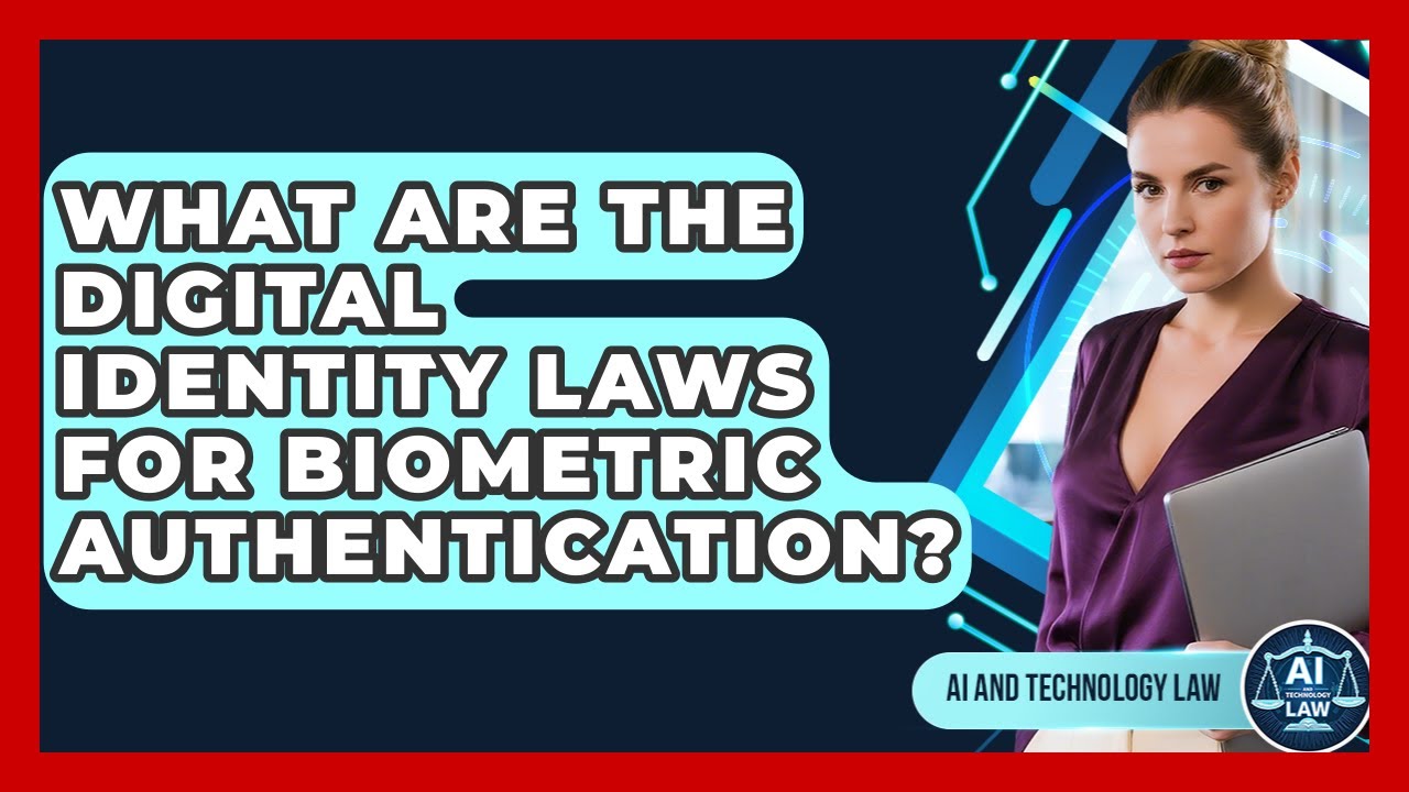What Are The Digital Identity Laws For Biometric Authentication? - AI and Technology Law