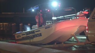 VIDEO: Coast Guard suspends search for two missing fishermen in Mobile Bay