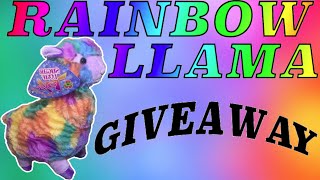 Giveaway -Super Rare Rainbow Llama Giveaway Clawtuber