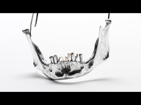 The Museum of Savage Beauty: 'Jaw Bone' mouthpiece - YouTube