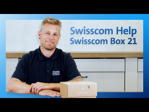 Swisscom Box 21 Unboxing und Inbetriebnahme – Swisscom Help