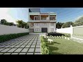 Residence design at pathardada