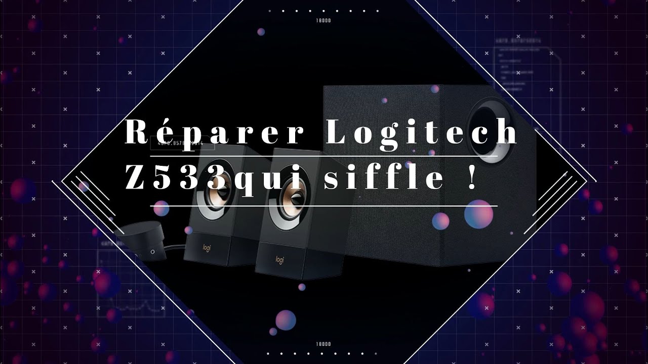 Logitech Z533 qui siffle / Buzzing noise YouTube