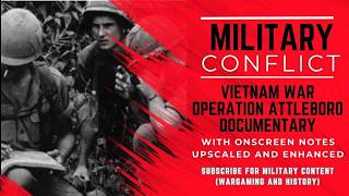 Operation Attleboro 1966 Vietnam War Documentary (upscaled with onscreen notes) #history #vietnamwar