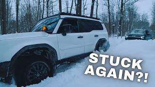 Recovery After Recovery In Deep Snow | Real Winter Camping