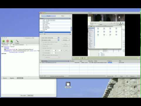 Example of Using Applescript With Stomp