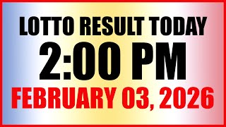Lotto Result Today 2pm Draw February 3, 2026 Swertres Ez2 PCSO screenshot 2