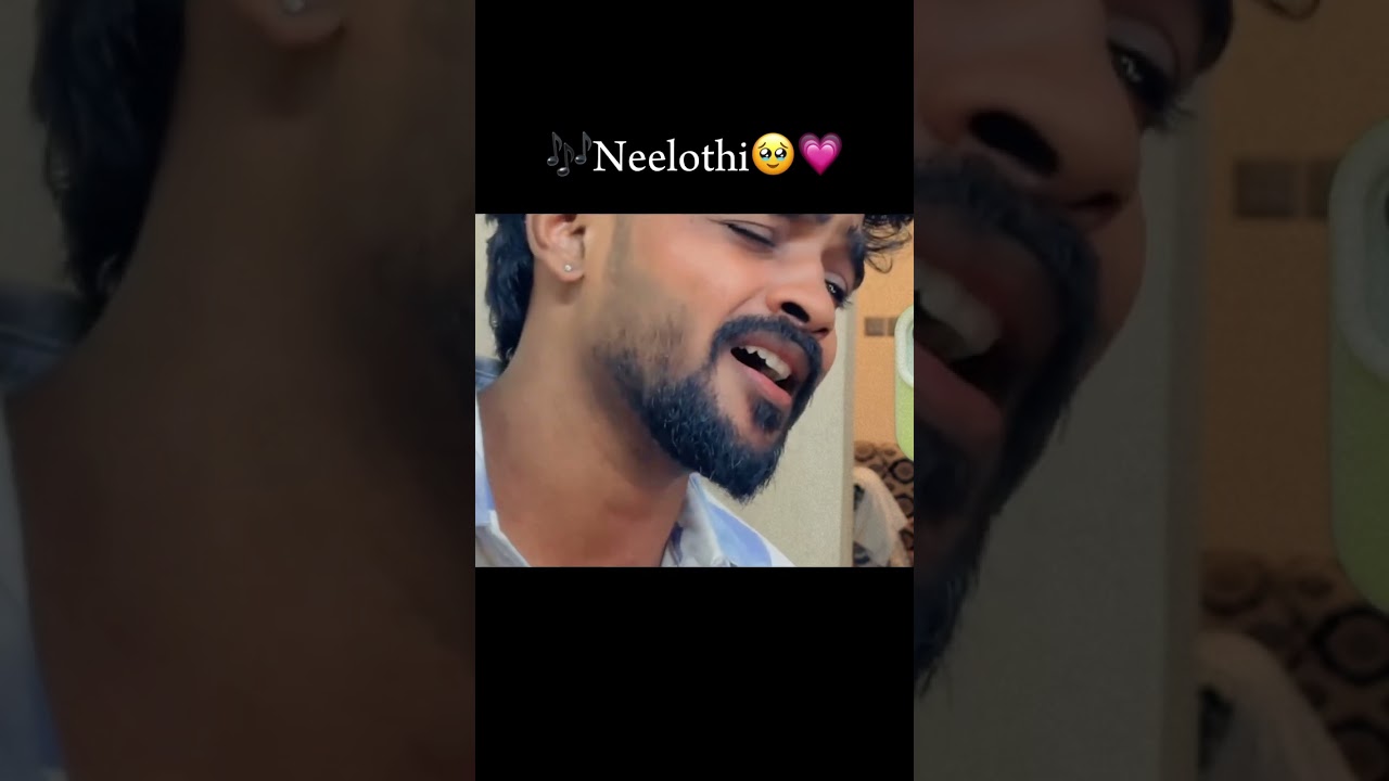 ​This Voice NAILED the Sid Sriram Vibe! 🎤 Neelothin  (I Movie) Cover Black cupid
