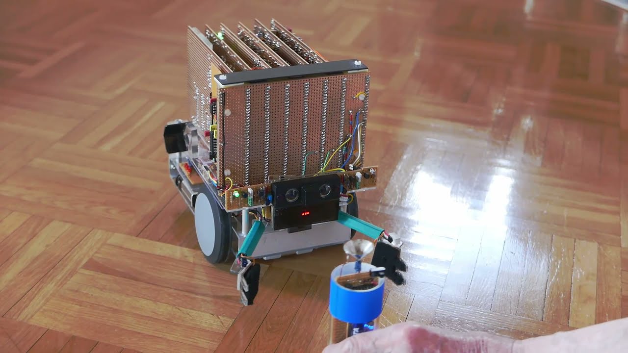 Visual and auditory direction detection in XCR-1 robot