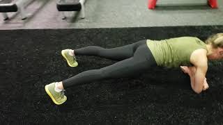 Forearm Plank Rotational Punch