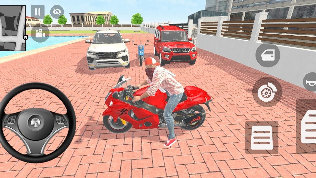 🎮 Franklin Order By 2️⃣ Red Scorpio And 1️⃣ Hunter Bike in indian 🇮🇳 Bike Simulator