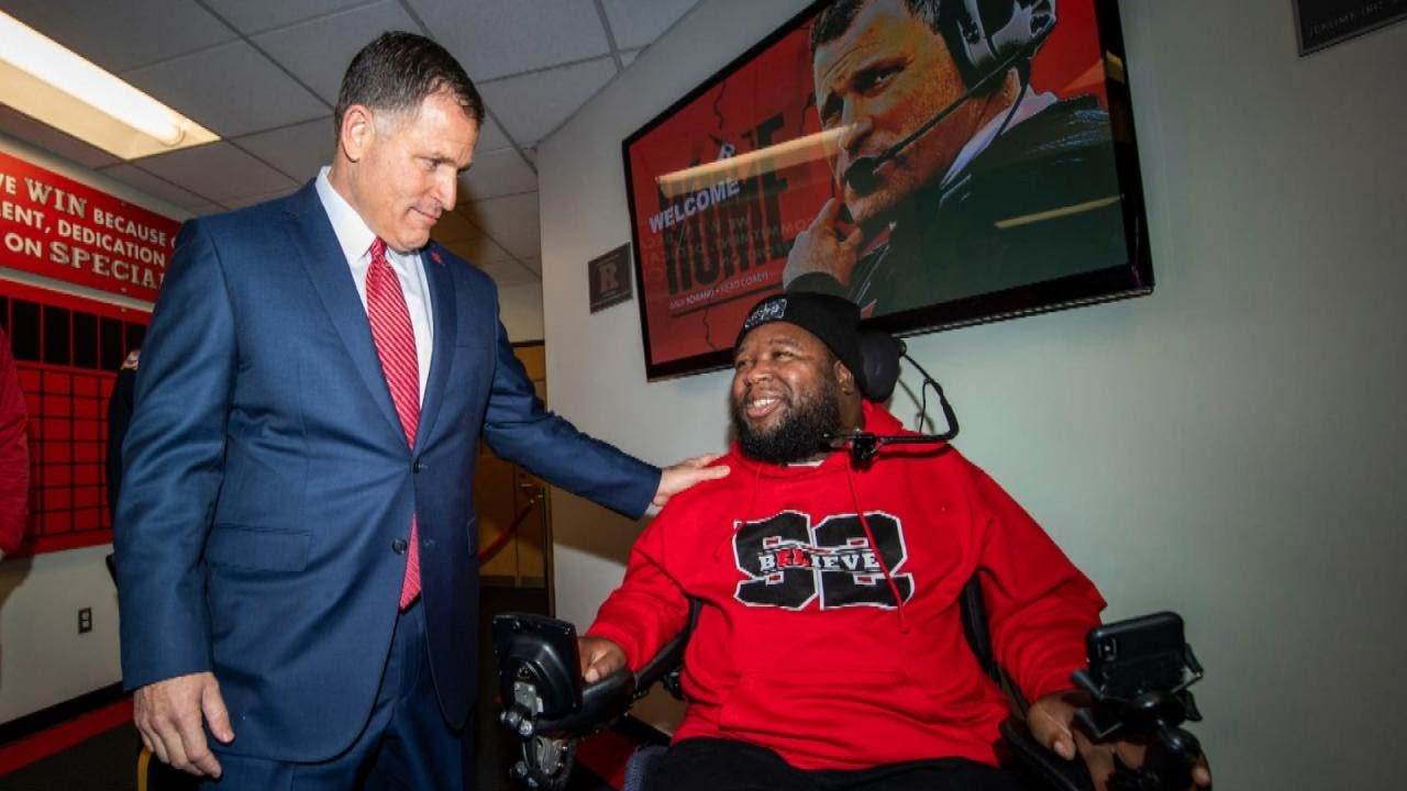 Football Player Paralyzed Making a Tackle On What He Said To Himself