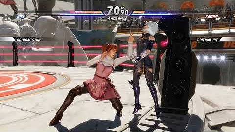 Dead or Alive 6 NiCO vs Kasumi CPU vs CPU AI vs AI (hardest level 8)