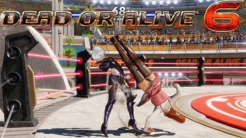 Dead or Alive 6 NiCO vs Kasumi CPU vs CPU AI vs AI (hardest level 8)