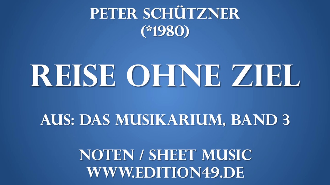 Peter Schützner - Reise ohne Ziel