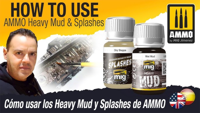 AMMO Black Cyanoacrylate Slow Dry (A.MIG-9034) & Activator (A.MIG