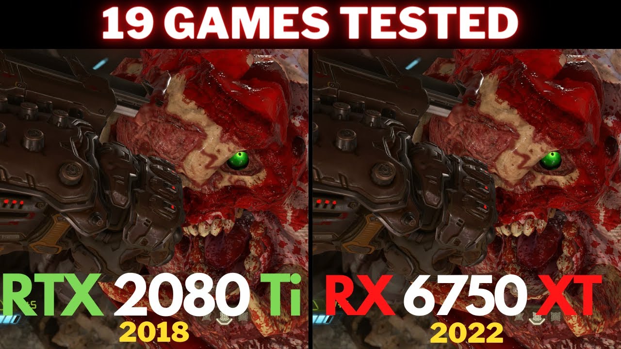 RTX 2080 Ti vs. RX 6750 XT @ 1440p | 19 Game Test - YouTube