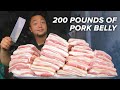 How A Professional Chef Cooks 200 Pounds of Pork Belly • Tasty