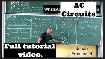 Simple AC Circuits 1 (Introduction, RMS and Peak Current and Voltage, Pure R, L and C AC Circuit)
