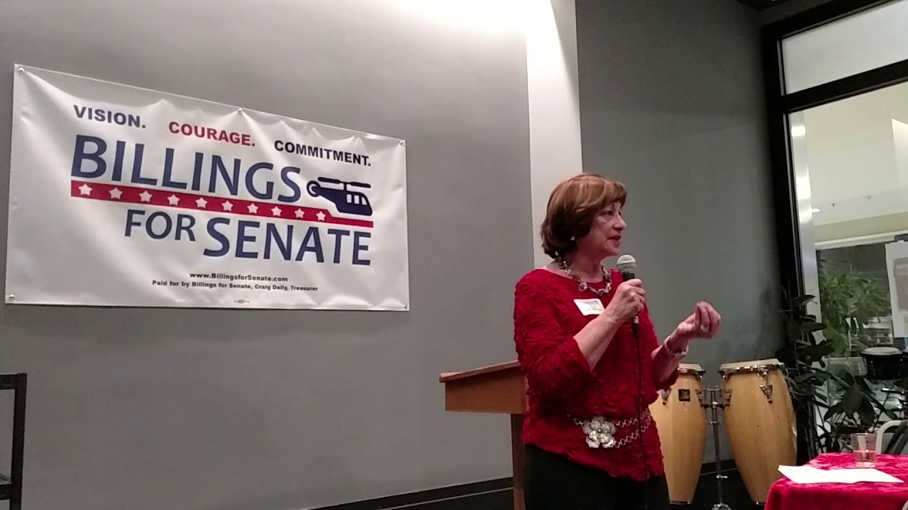 Senator Jill Schupp speaks about Patrice Billings