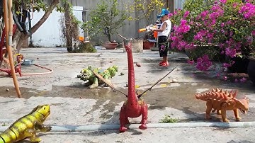 Nerf War Fun – Trò Chơi Thu Phục Con Vật ❤ ChiChi ToysReview TV ❤ Đồ Chơi Bạn Ken