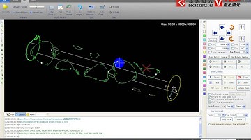 tube laser cutting machine - Software operating demonstration
