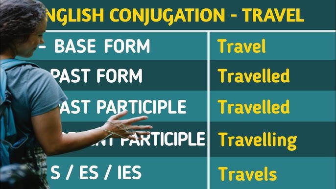 Travel Past And Past Participle Form V1 V2 V3 V4 V5 Form of Travel