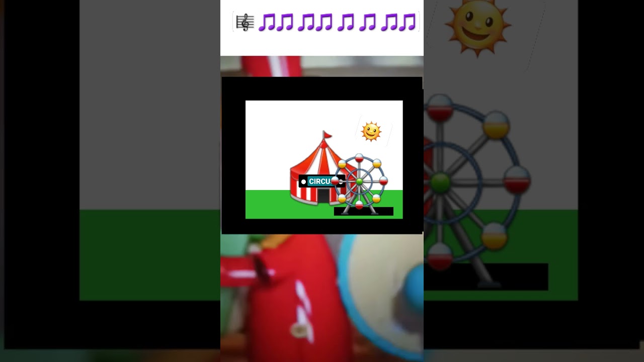 Under the big top. Circus show part 2. 