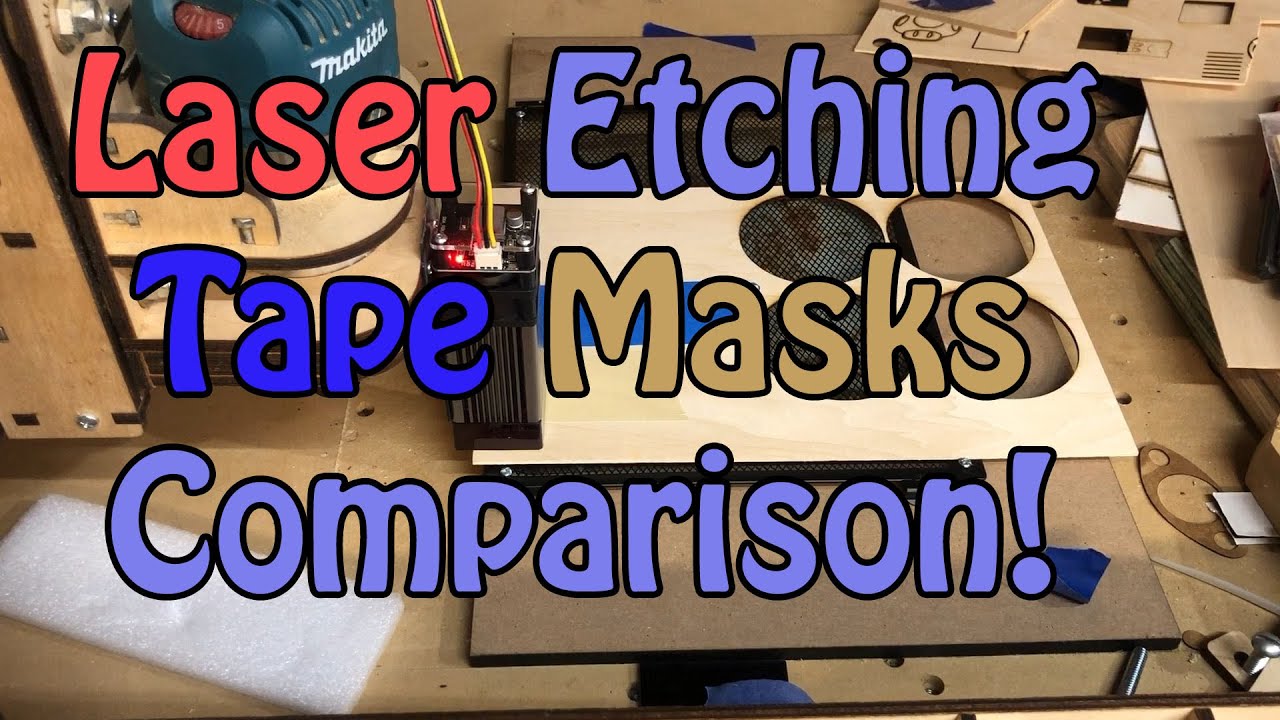 C02 Laser! Masking Tape Vs No Masking Tape!!! 