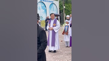 Cha Xứ Cùng Cộg Đoàn Đưa Tiễn Linh Cửu Ông Cố Vinh Sơn Về Nơi An Nghỉ Cuối Cùg GX Liên Kim Sơn#short